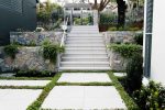 Impressive garden steps
